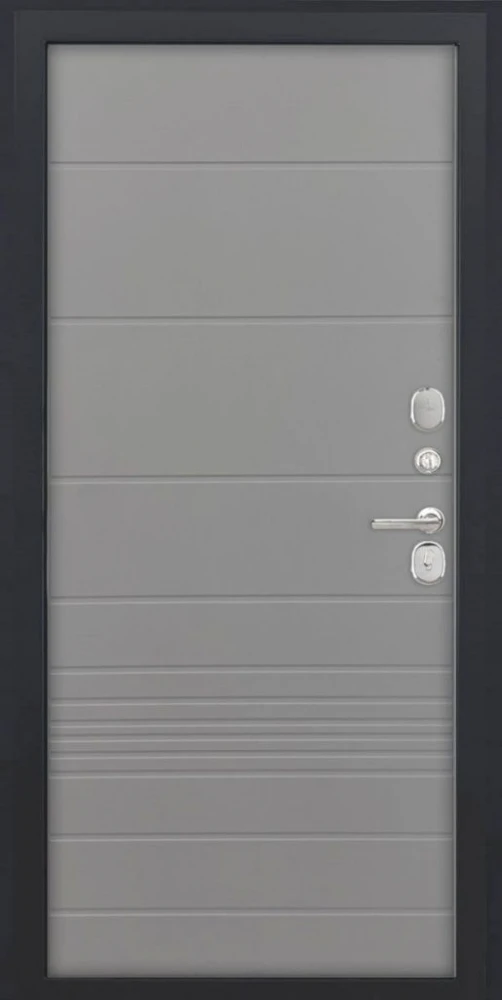 Входная дверь ДвериПРО Л-43 ФЛ-700 (10мм, Ясень грей) DPRO222180 внутренняя сторона